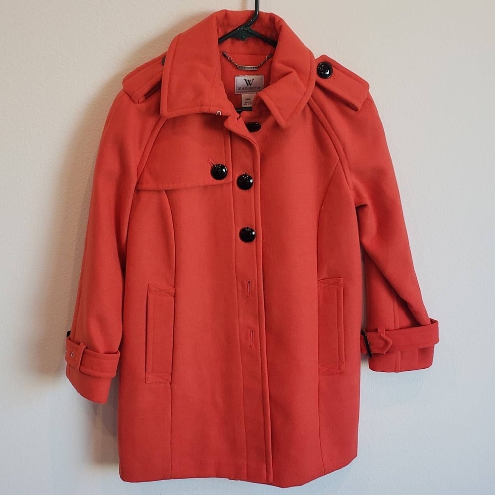 Orange 🍊 fun warm coat